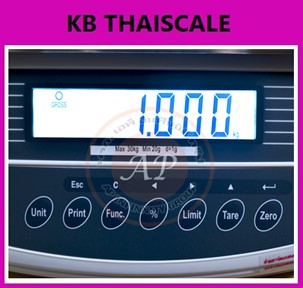 ตาชั่งดิจิตอล เครื่องชั่งดิจิตอลเครื่องชั่งตั้งโต๊ะ 30kg ความละเอียด1g TSCALE รุ่น QHW-R พร้อมใบตรวจรับรองจากสำนักชั่งตวงวัด