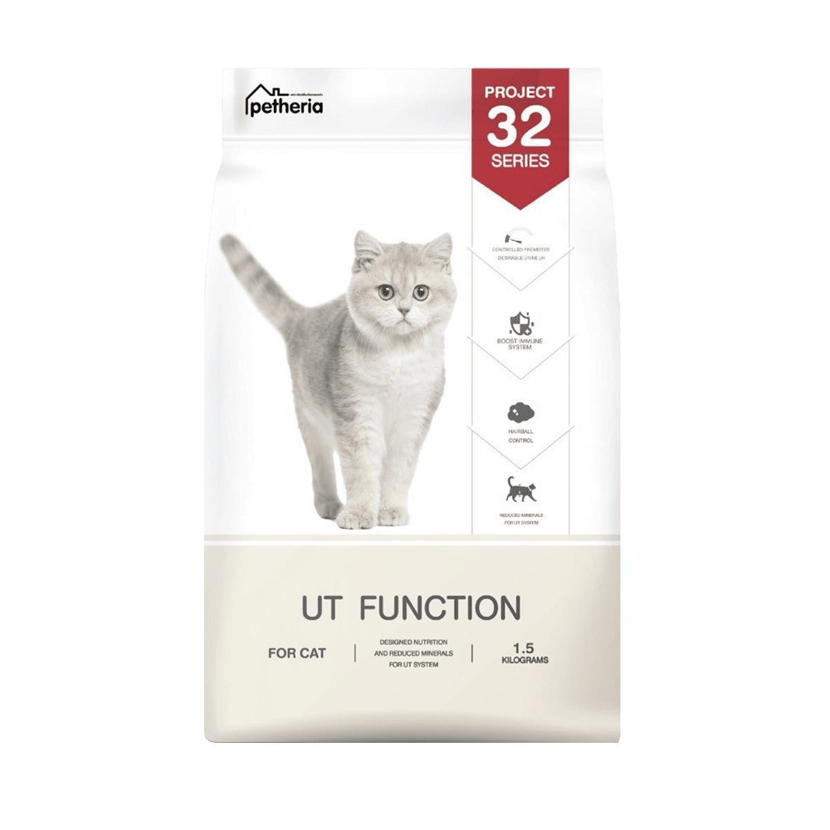 Petheria Innovation Cat Food อาหารแมวพรีเมียม ทำจากปลาทูน่าทั้งตัว ไม่ใส่เกลือ ขนาด 400G | อาหารแมวเกรดพรีเมียม โปรตีนสูง ย่อยง่าย สุขภาพดี