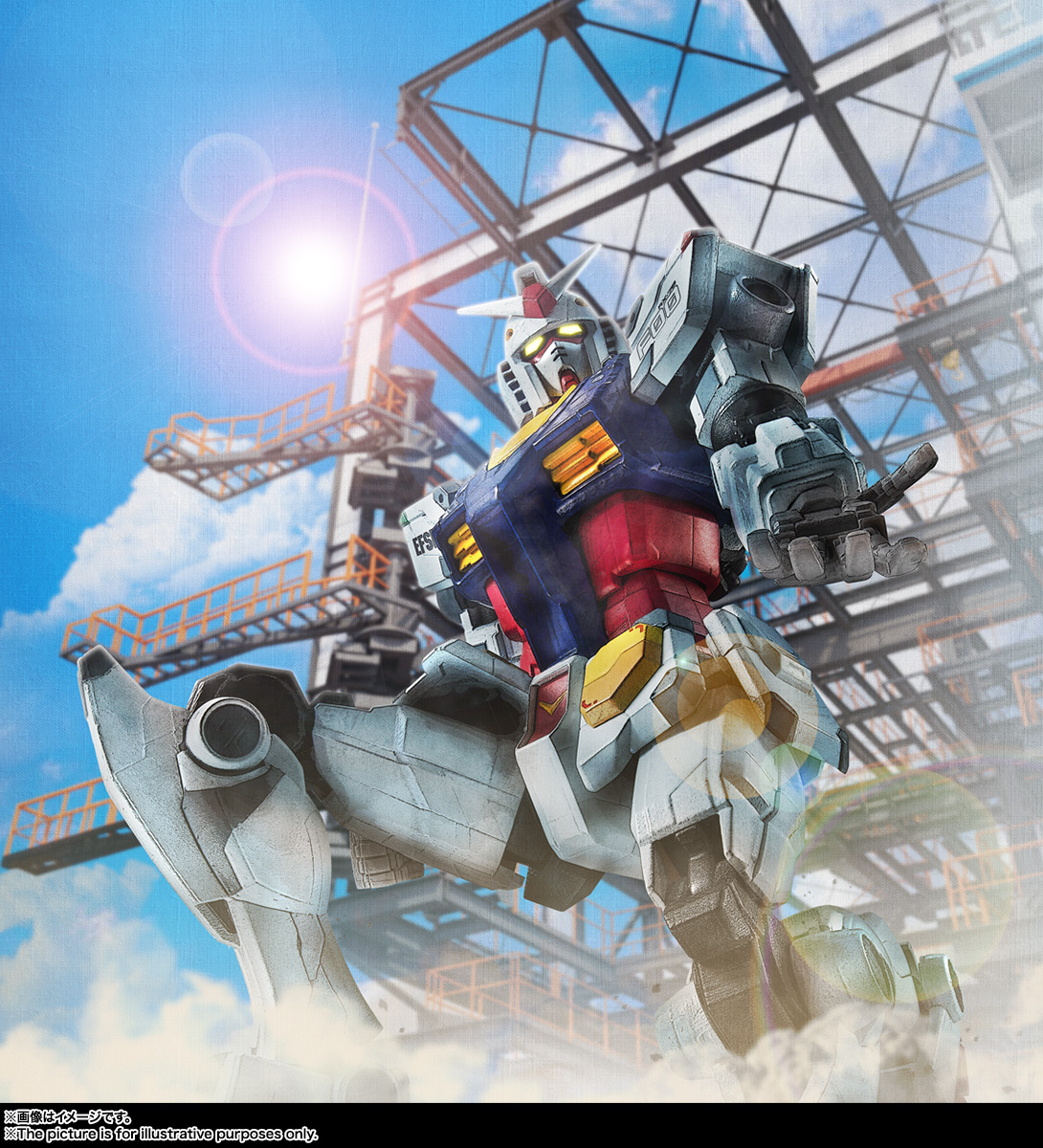 กันดั้ม Bandai Spirits Gundam Factory Yokohama Limited The Robot Spirits <SIDE MS> R-SP RX-78F00 Gundam