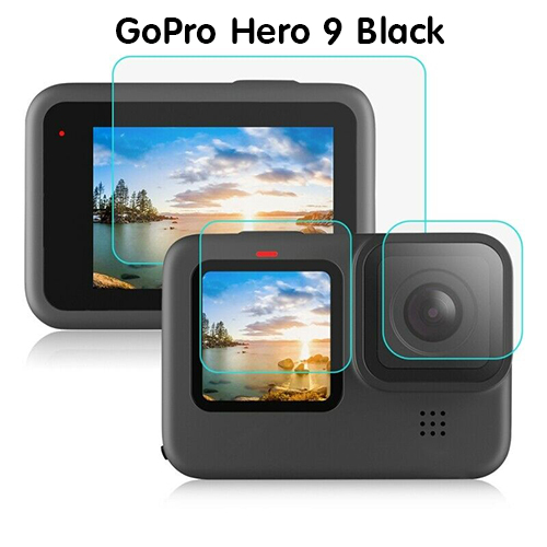 GoPro 11 / 10 / 9 Telesin Tempered Glass Film ฟิล์มกระจกนิรภัย กันรอย คุณภาพ อย่างดี