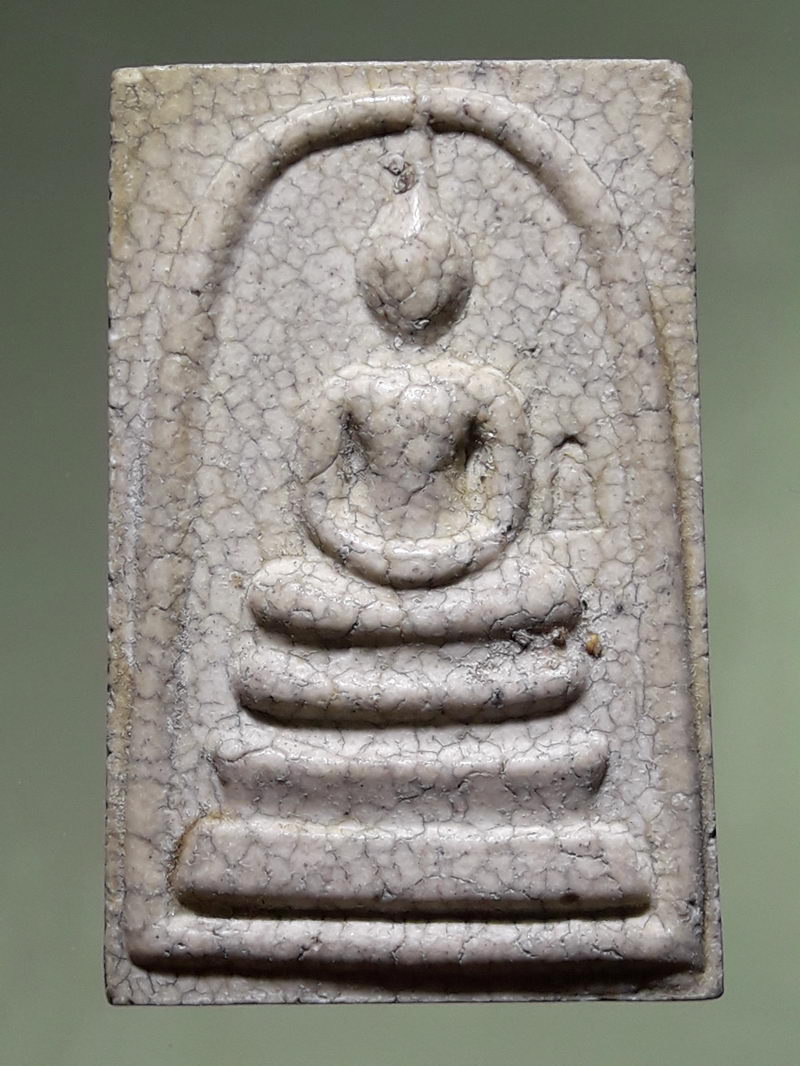 รหัสสินค้า พระสมเด็จ วัดต่างๆ 1326 พระสมเด็จ รุ่นแตกลายงา วัดระฆังโฆสิตาราม กรุงเทพฯ กด code รูประฆัง