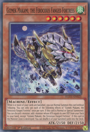 PHRA-JP022 Gizmek Makami, the Ferocious Fanged Fortress [UR]