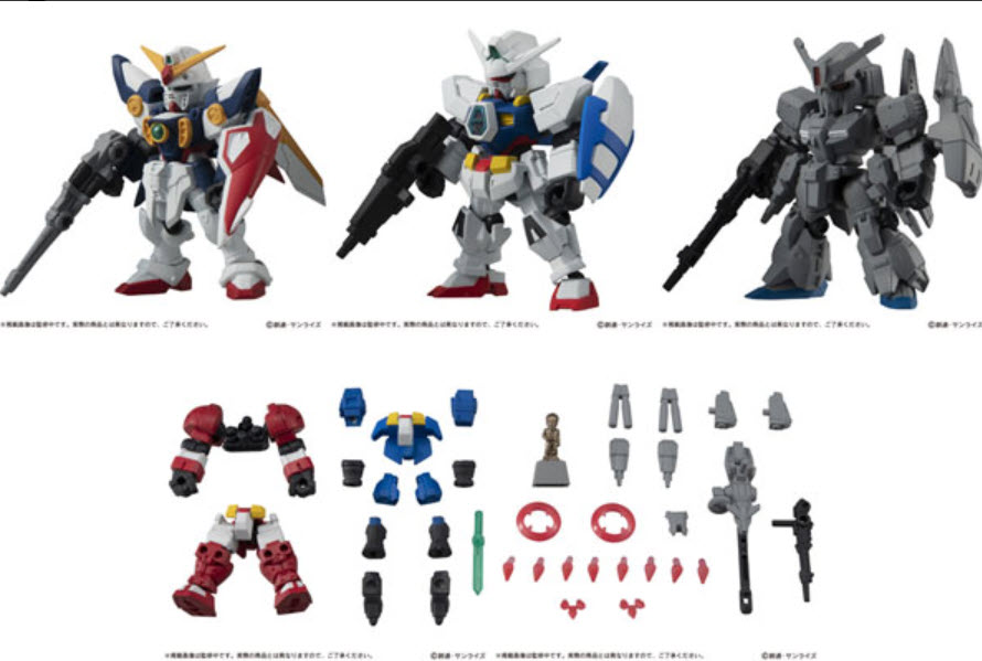 <Preorderปิดรับวันที่ 7/3/2023 >เปิดรับPreorder มีค่ามัดจำ 100 บาท MOBILE SUIT ENSEMBLE 14 seto of 5