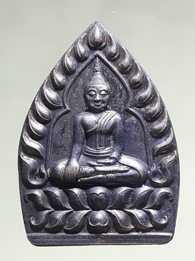 รหัสสินค้า เหรียญพระพุทธ 4332 เหรียญเจ้าสัว หลวงพ่อโตทันใจ วัดวีระโชติธรรมาราม สร้างปี 2562