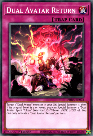 PHRA-JP073 Dual Avatar Return
