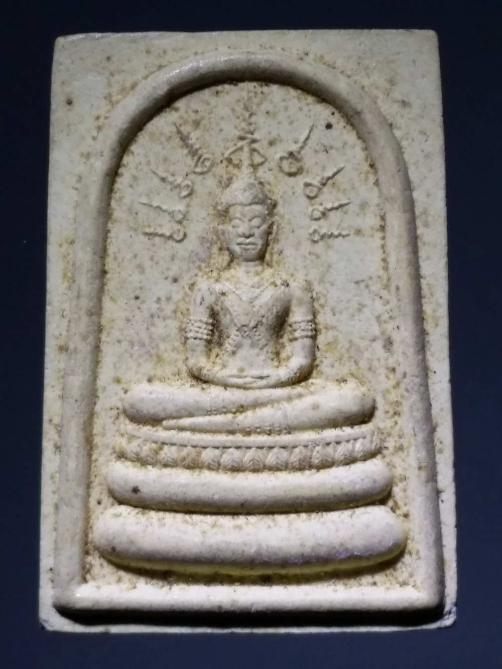รหัสสินค้า พระสมเด็จ วัดต่างๆ 516 พระสมเด็จเก้ายอด เนื้อผง