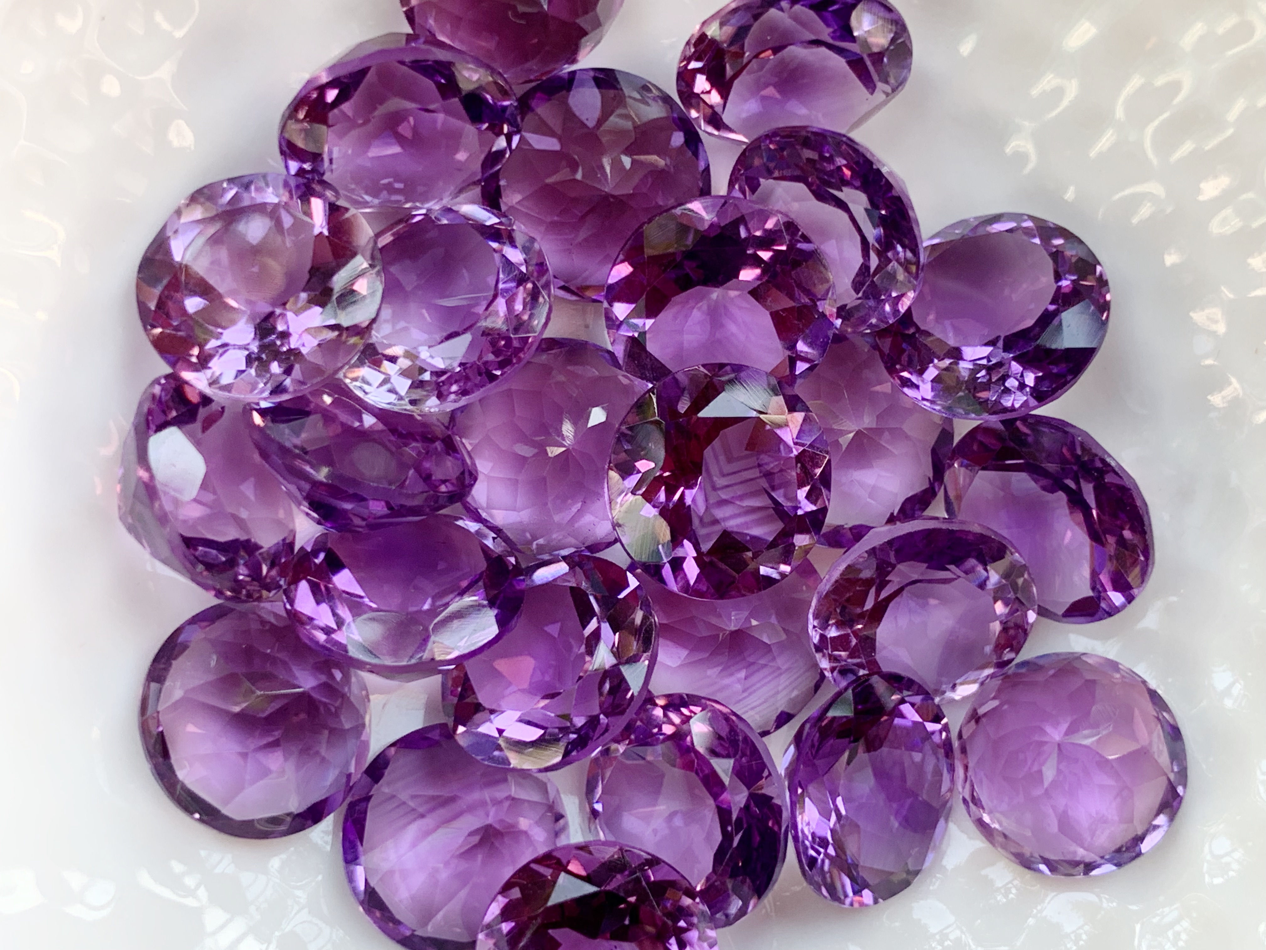 อเมทิสกลม 11 มม. 1 เม็ด