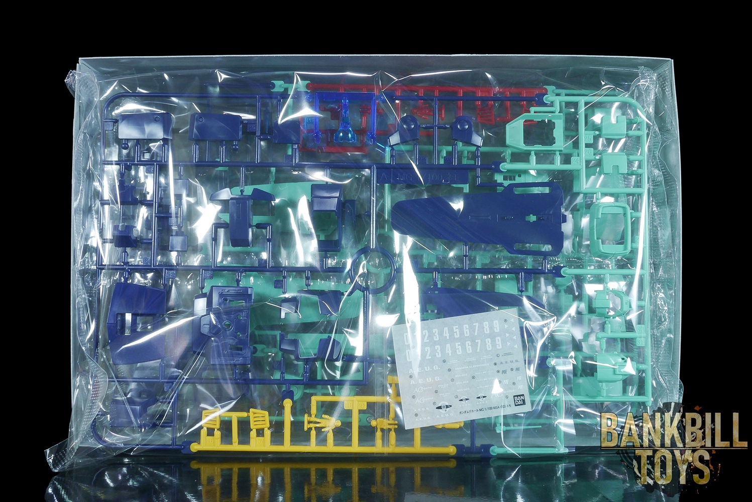 กันดั้ม Bandai Spirits Gunpla Premium Bandai Hobby Online Shop Limited MG 1/100 MSA-003 Nemo [Unicorn Color Ver.]