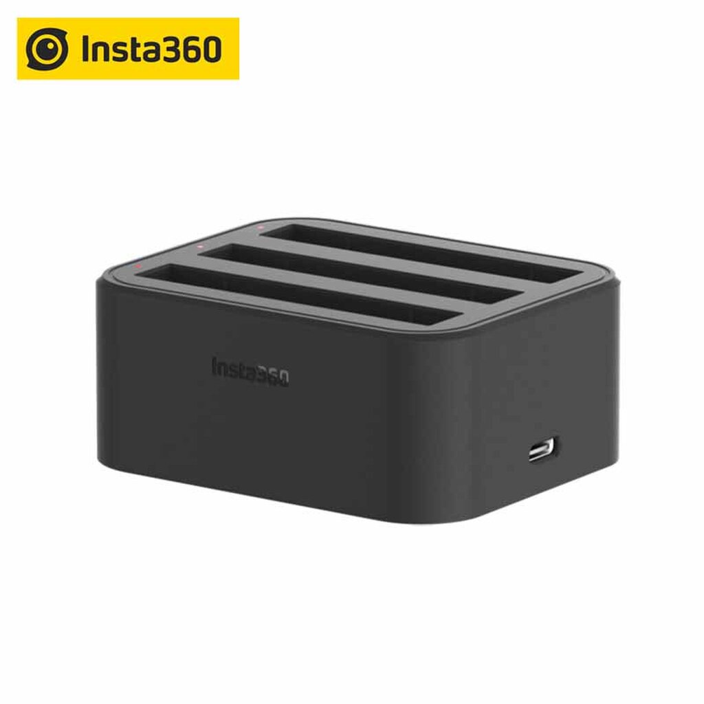 Insta360 (ใส่โค้ด AQUAINS03)(ลด 100) Insta360 X2 Fast Charger Hub แท่นชาร์จแท้ ประกัน 1 ปี Power Accessories