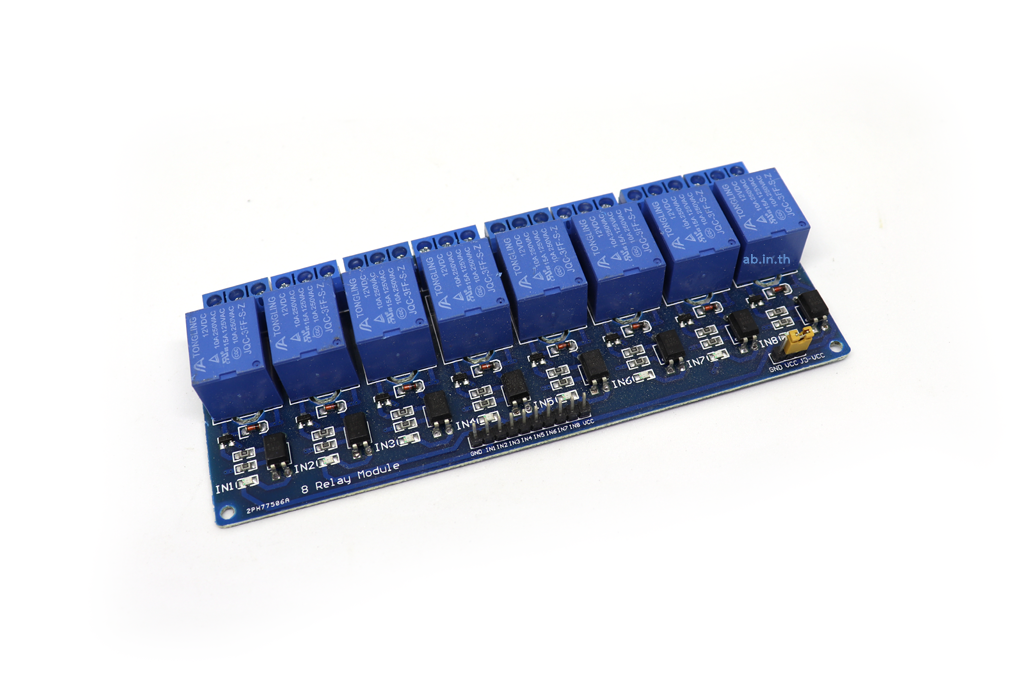 Module รีเลย์ relay 12V 8 Chanel 250V/10A Active LOW
