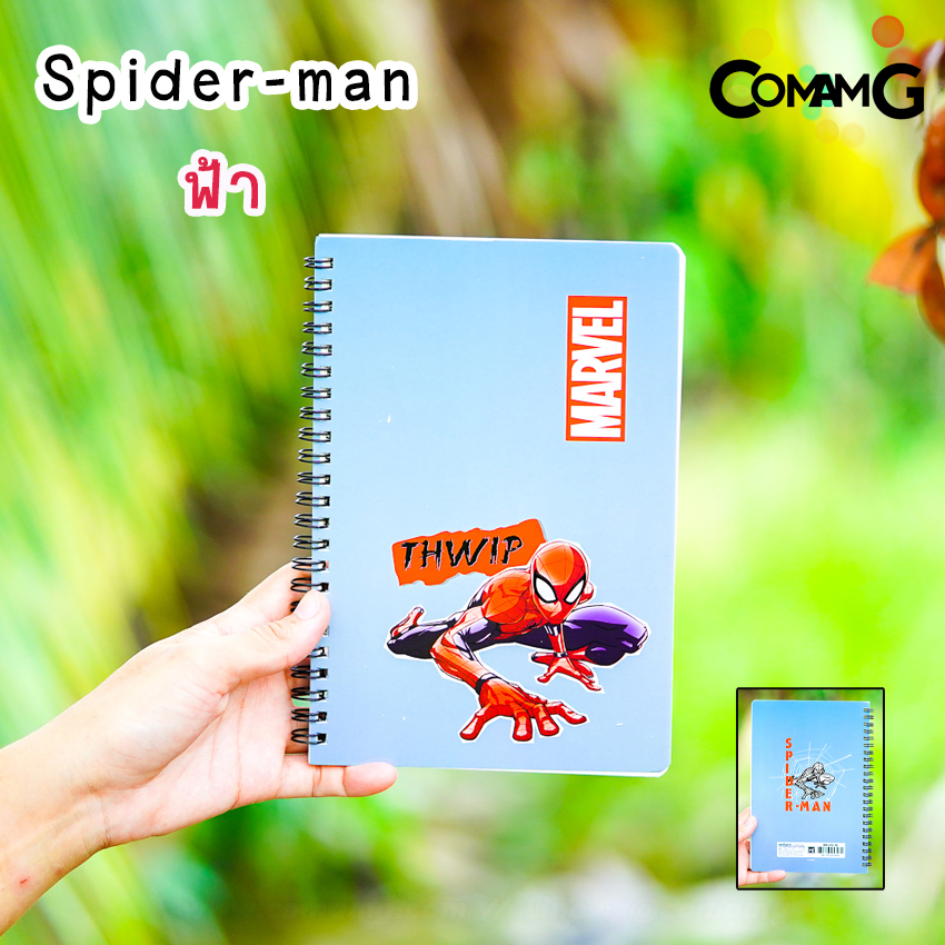 สมุดสันห่วง สมุดโน๊ตริมลวด สมุดบันทึกลายการ์ตูนขนาดA5 ลิขสิทธิ์แท้ พร้อมส่ง