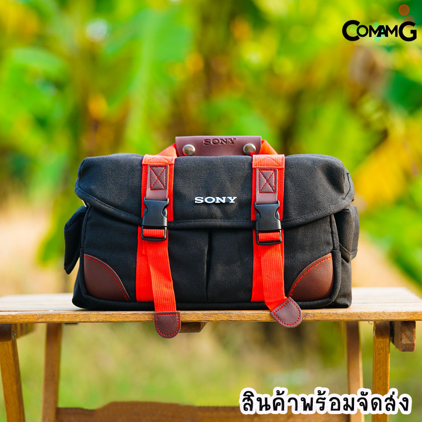 กระเป๋ากล้องดิจิตอล Camera Bag กระเป๋ากล้องmirrorless ผ้าแคนวาส