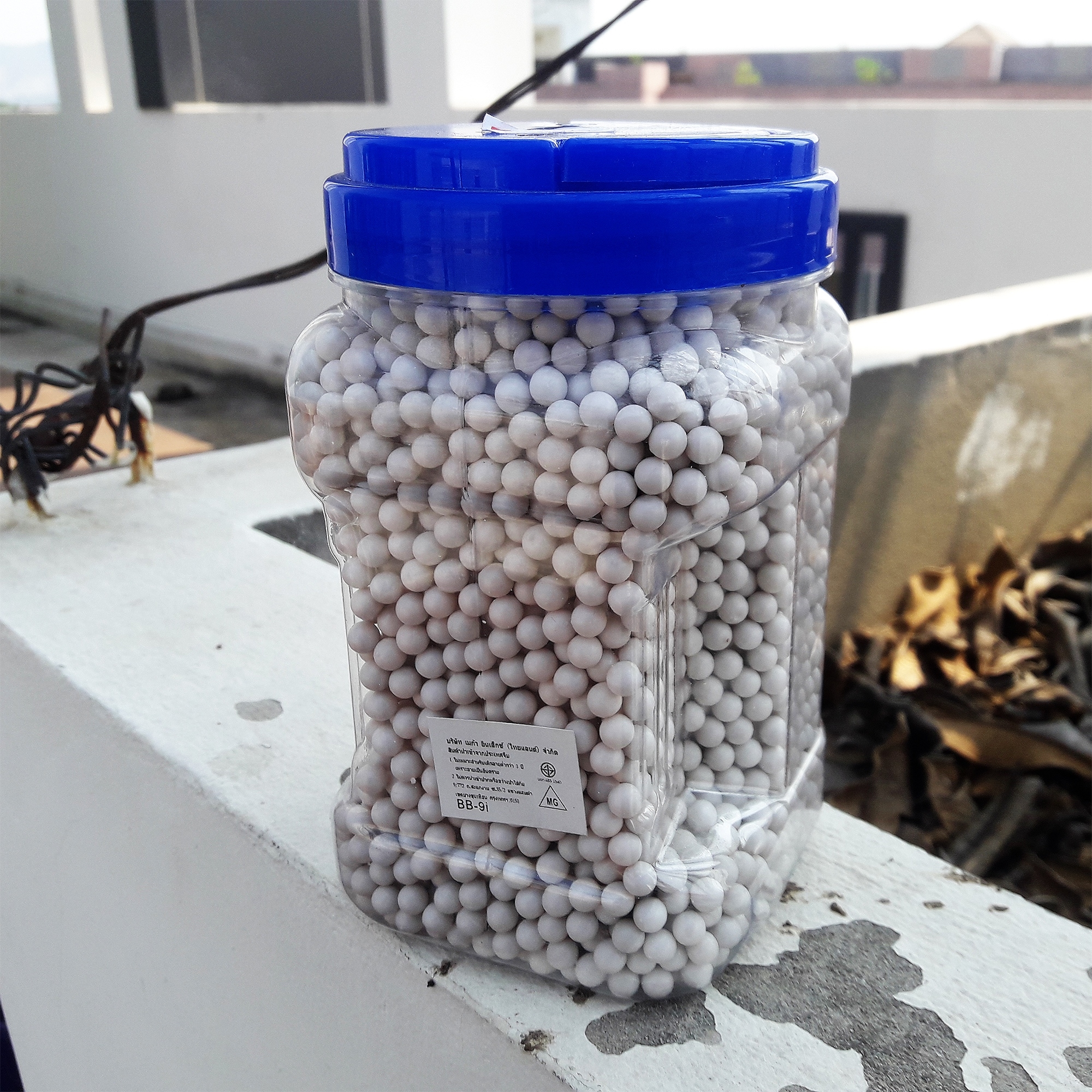 ลูกพลาสติก ลูกกระสุนปืนอัดลมขนาด 6 มิลลิเมตร 5000 ลูก