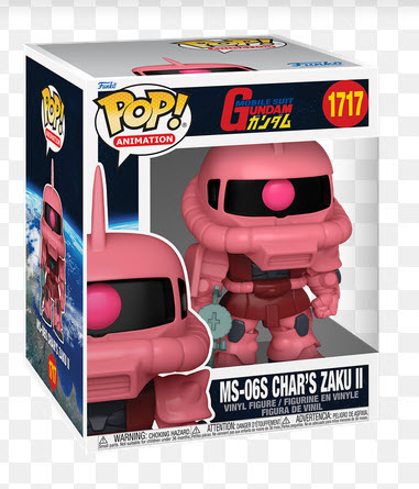 <preorder ปิดรับวันที่ 2/8/2024> เปิดรับPreorder มัดจำ 300 บาท Char’s Zaku II MS-06S (1717) POP! Super 6"
