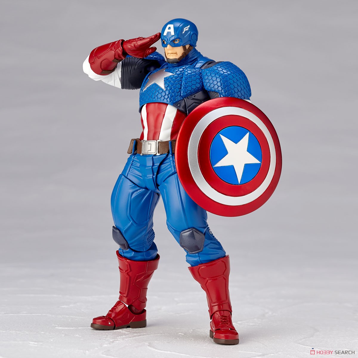 <preorder ปิดรับพรีวันที่ 29/9/2022> เปิดรับPreorder มัดจำ 500 บาท Figure Complex Amazing Yamaguchi No.007 [Captain America] (Completed)