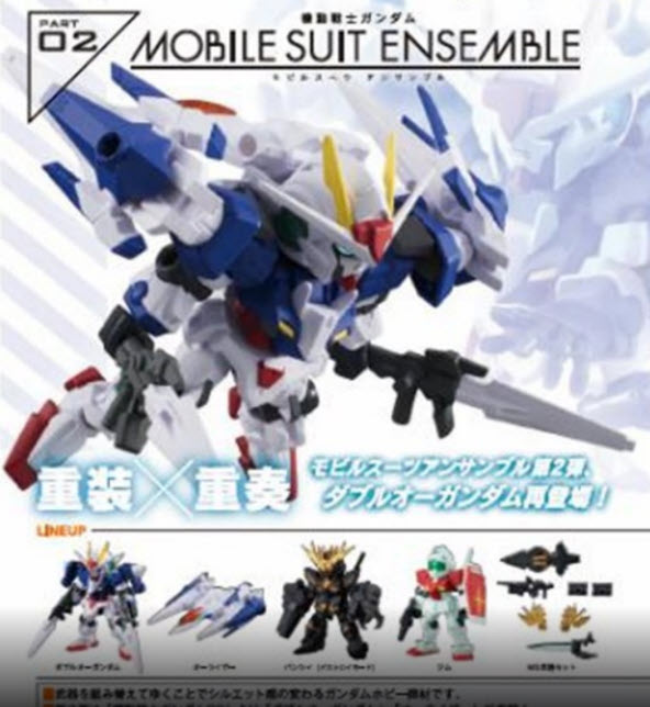 <ปิดด่วนPreorderถึง 6/11/2021>เปิดรับPreorder มีค่ามัดจำ 100 บาท Mobile Suit Gundam MOBILE SUIT ENSEMBLE 02 แบบเซ็ต (1เซ็ต มี 5แบบ)