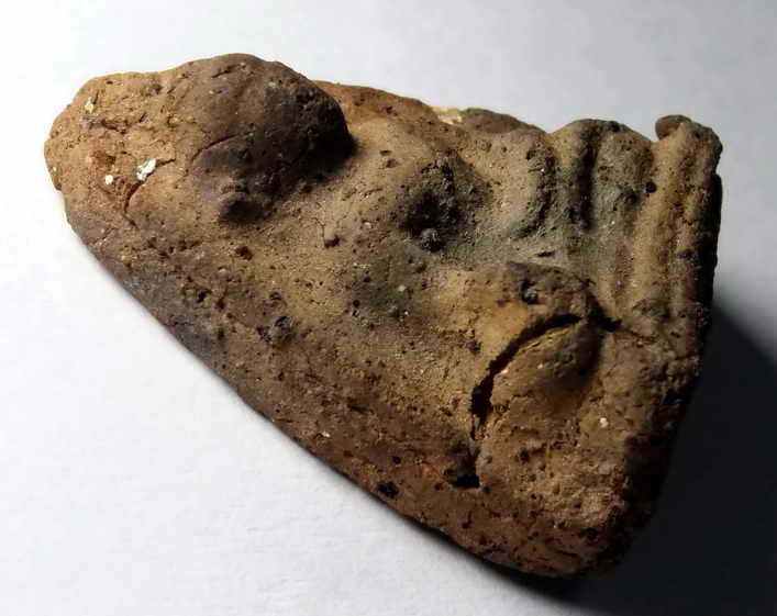 รหัสสินค้า พระกรุ 017 พระโป้ เนื้อดินเผา จ.อยุธยา ไม่ทราบกรุ