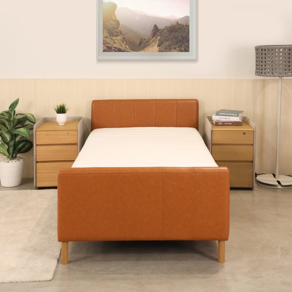 เตียงนอนเพื่อสุขภาพปรับไฟฟ้า PRIMERO SINGLE BED ขนาดใหญ่พิเศษ นอนสบาย 3.5 ฟุต + พร้อมที่นอนสุขภาพยางพาราแท้ + หมอนยางพารา + ชุดผ้าปูที่นอน (รุ่นยอดนิยม)