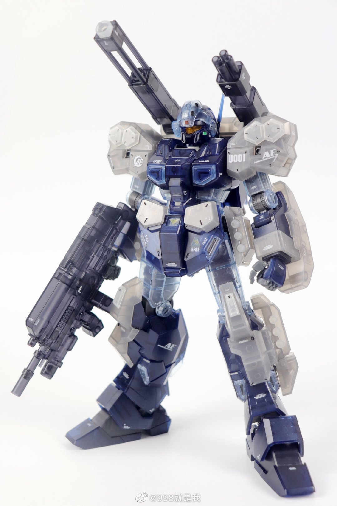 [Daban] MG 1/100 6641 RGM-96X Jesta Cannon Color Clear Ver.