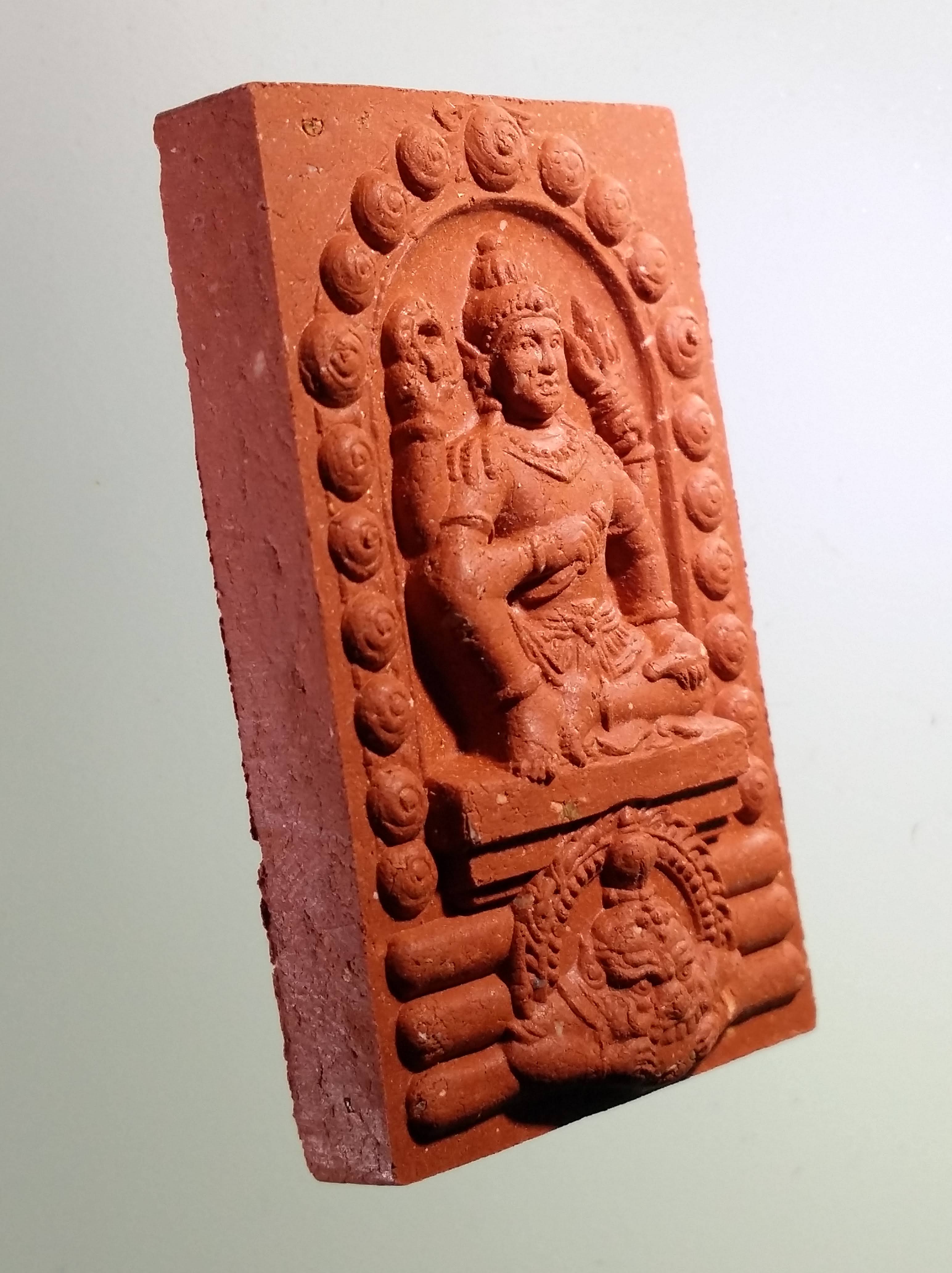 รหัสสินค้า จตุคามรามเทพ 488 พระเทวราชโพธิสัตว์จตุคามรามเทพ หลังพระแม่ธรณีบีบมวยผม รุ่น สิริมงคล ปี 49