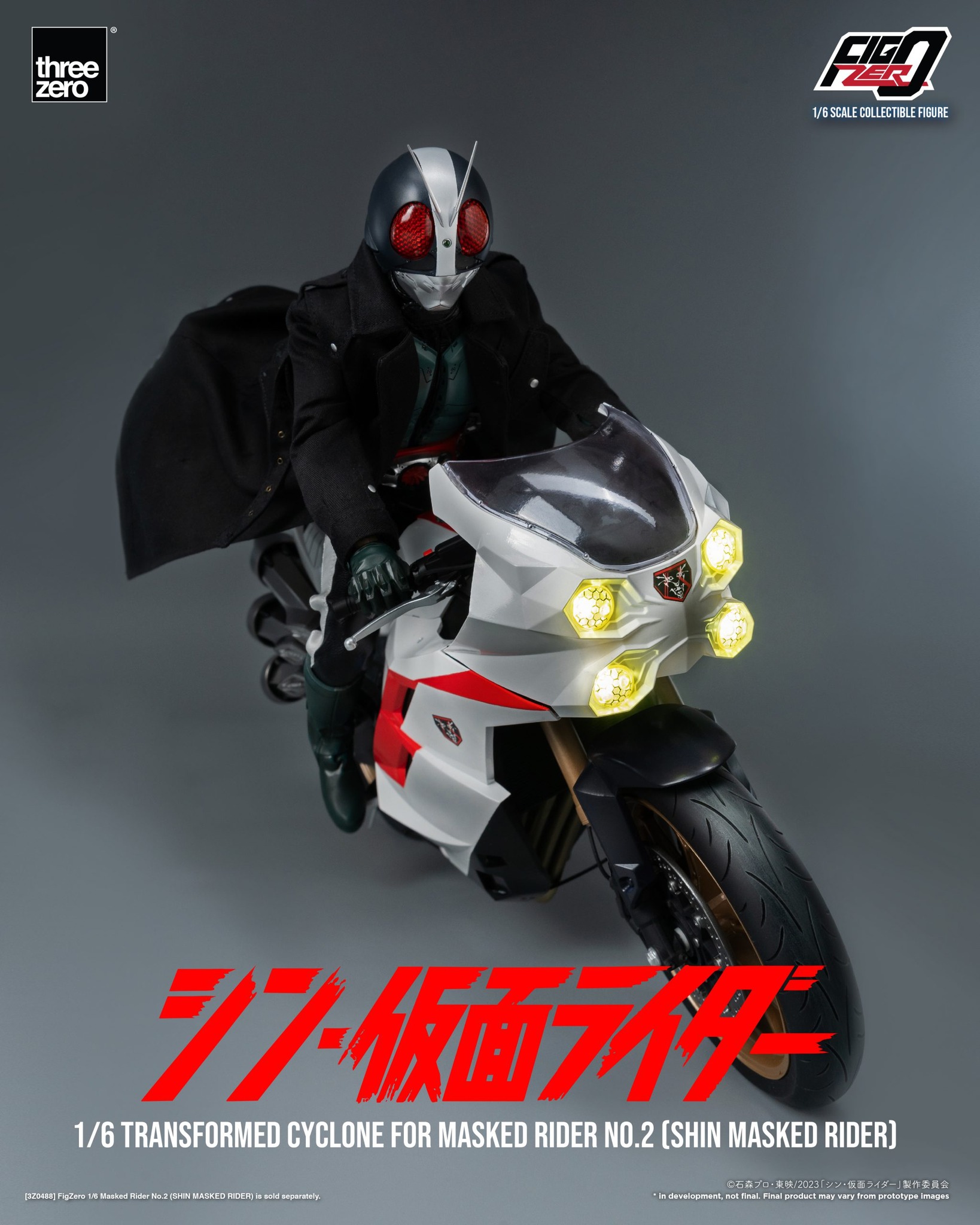 <Preorderถึง 9/8/2023 เปิดรับPreorder มัดจำ 3150 บาท Transformed Cyclone for Masked Rider (SHIN MASKED RIDER)