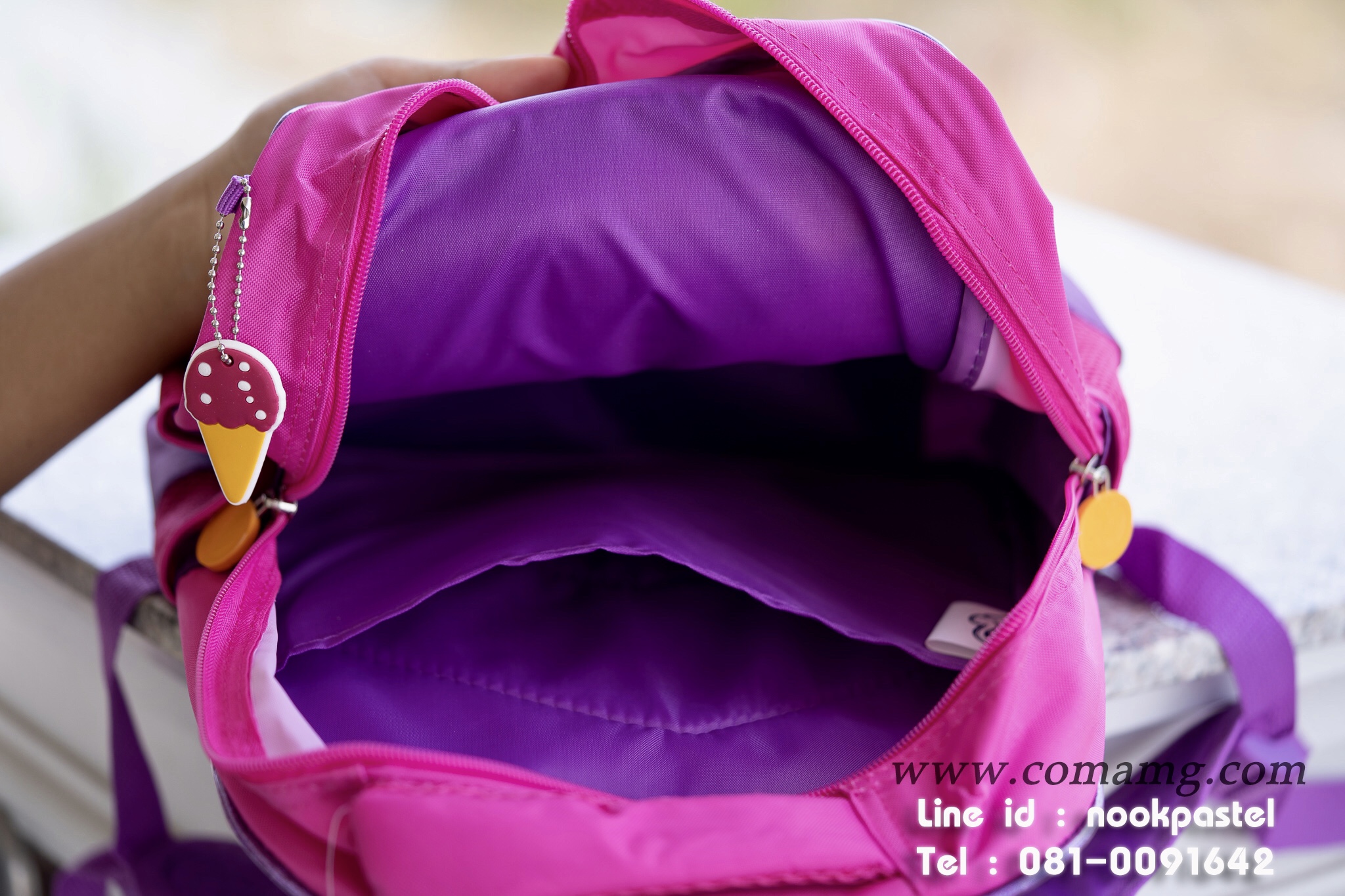 กระเป๋าเป้เด็กโพนี่ (my little pony everything sweeter) มีไฟ ลิขสิทธิ์แท้ 14นิ้ว