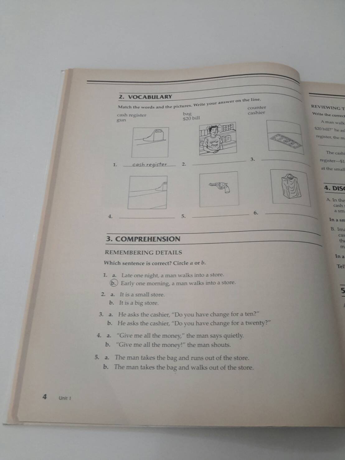 All New Easy True Stories (A PICTURE-BASED BEGINNING READER) by Sandra Heyer with answer key