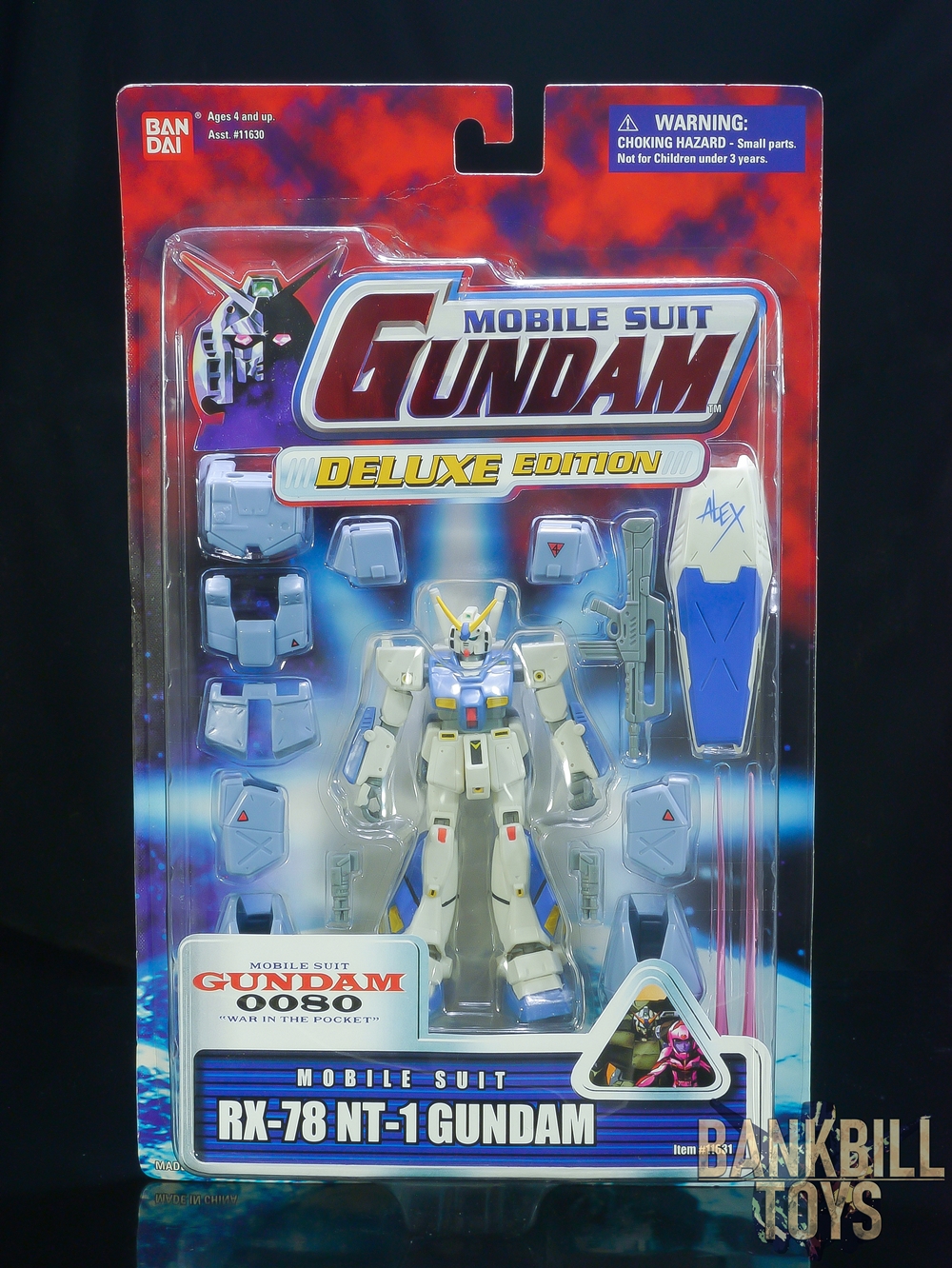 กันดั้ม Bandai America MSIA MIA Mobile Suit in Action !! Deluxe Edition RX-78NT-1 Gundam NT-1