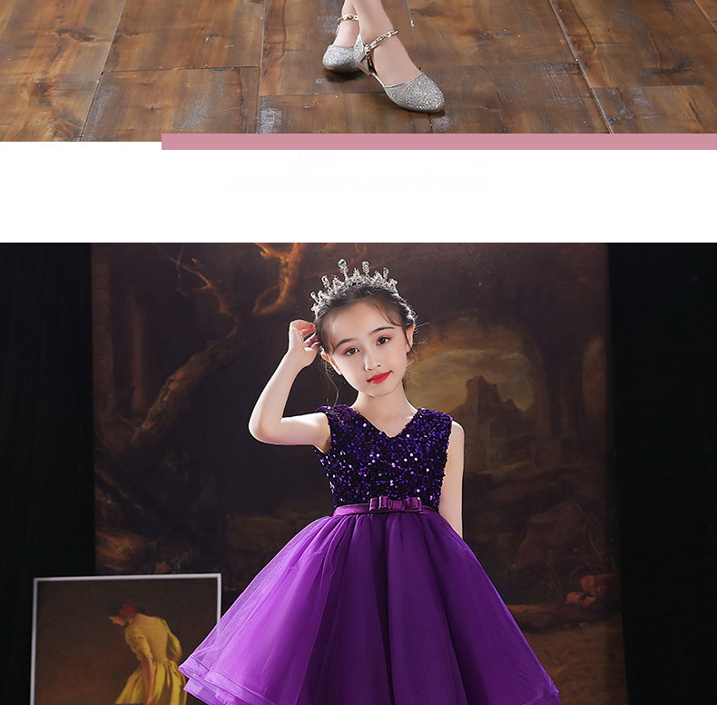 Gd3809- พร้อมส่งจากไทย ชุดราตรีเด็กสีเทาเงิน เด็กเล็ก-เด็กโต สีสวยเหมือนแบบ ชุดออกงานเด็กหญิงทรงสั้น สวยสไตล์เก๋ดูหรูหรา