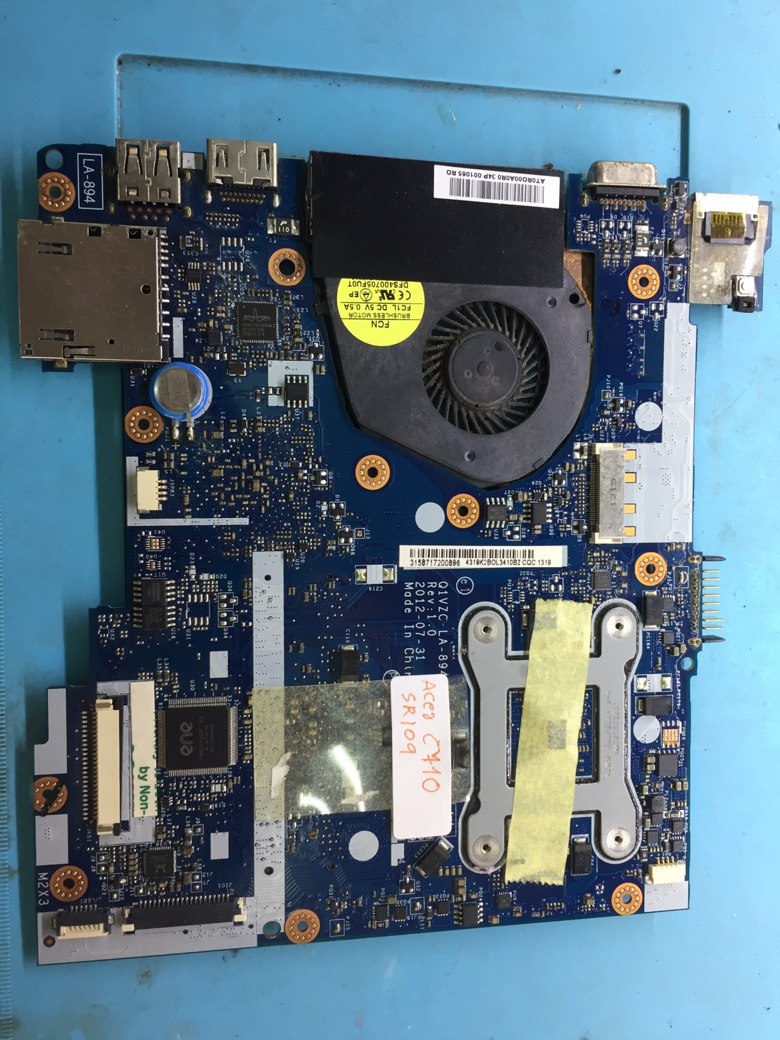 Acer C710 LA-8943P CPU-SR109