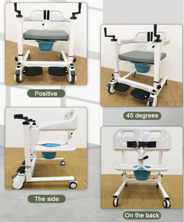 รถเข็นเคลื่อนย้ายผู้ป่วย อเนกประสงค์ (รุ่นยอดนิยม) รับประกัน 1 ปี
