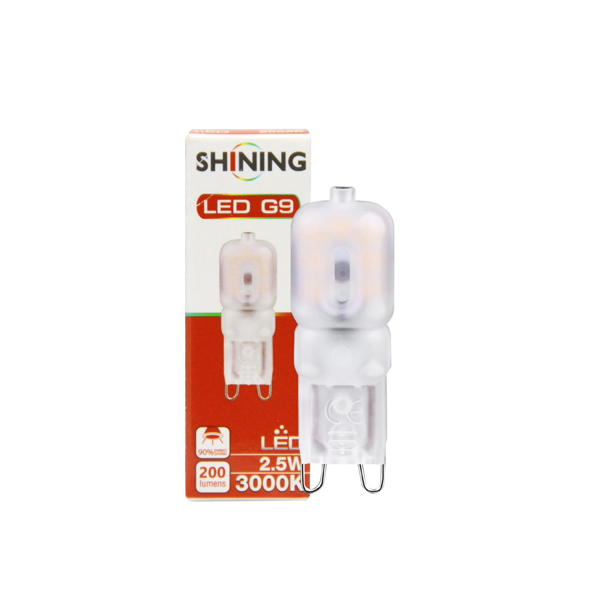 TOSHIBA LED G9 2.5W WW Toshiba LCOC0330WG9TH1F หลอดแชนเดอเลียร์ หลอดโคมไฟระย้า