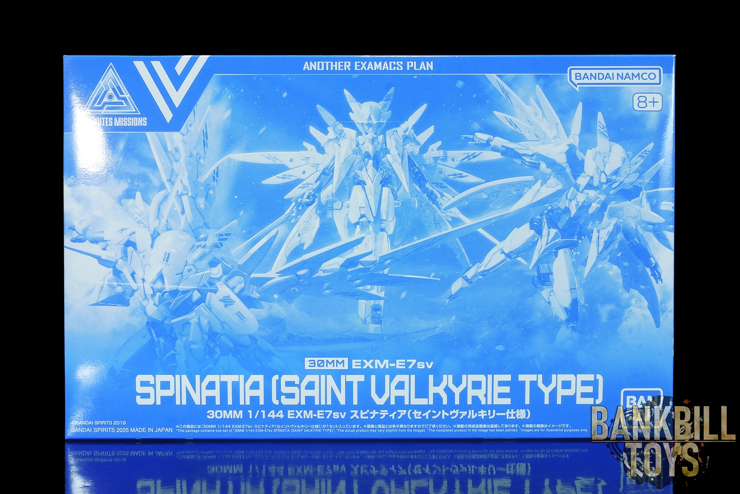 Original Bandai Spirits Premium Bandai Hobby Online Shop Limited 30 Minutes Missions 30MM 1/144 EXM-E7sv Spinatia [Saint Valkyrie Type]