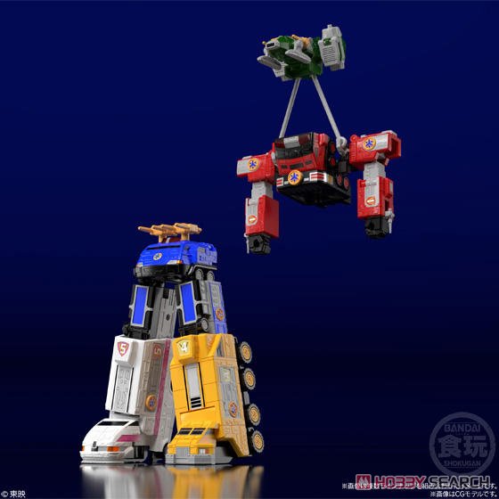 เปิดรับPreorder มัดจำ 300 บาท Super Mini Pla Kinkyuu Gattai Victory Robo (Set of 5) (Shokugan) โมเดลประกอบ