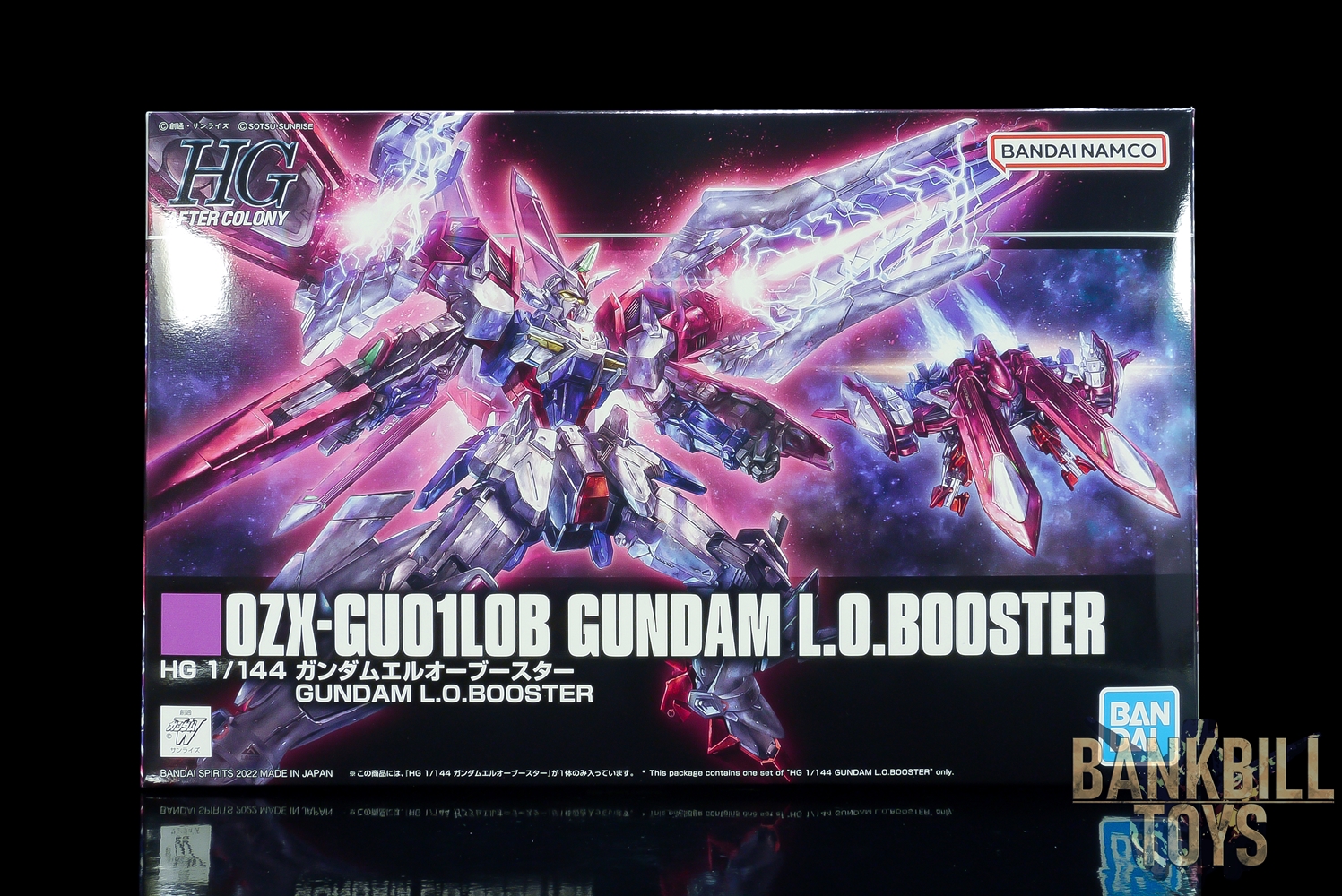 กันดั้ม Bandai Spirits Gunpla Premium Bandai Hobby Online Shop Limited HGAC 1/144 OZX-GU01LOB Gundam L.O. Booster