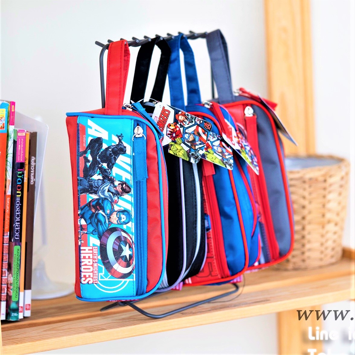 กระเป๋าดินสอลายอเวนเจอร์ส (Avengers) ลิขสิทธิ์แท้