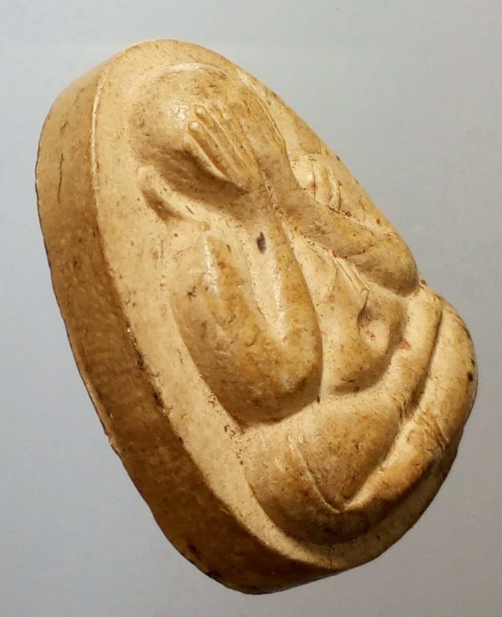 รหัสสินค้า พระปิดตา ทั่วไป 121 พระปิดตาเนื้อผง หลวงพ่อคูณ วัดบ้านไร่ รุ่นบุญคูณรวยมา สร้างปี 2537