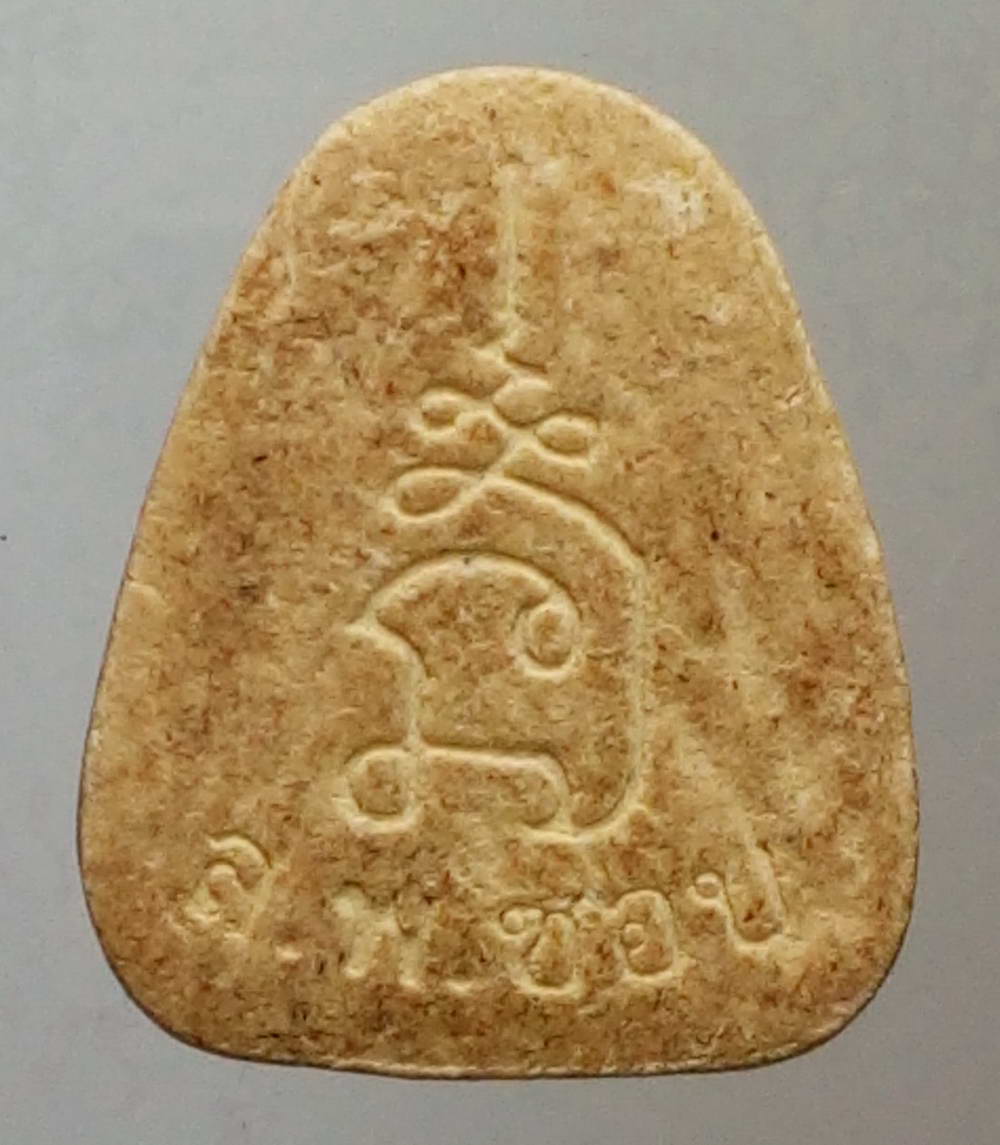 รหัสสินค้า พระไม่ทราบที่ 206 พระปิดตาเนื้อผง หลวงพ่อชอบ ไม่ทราบที่