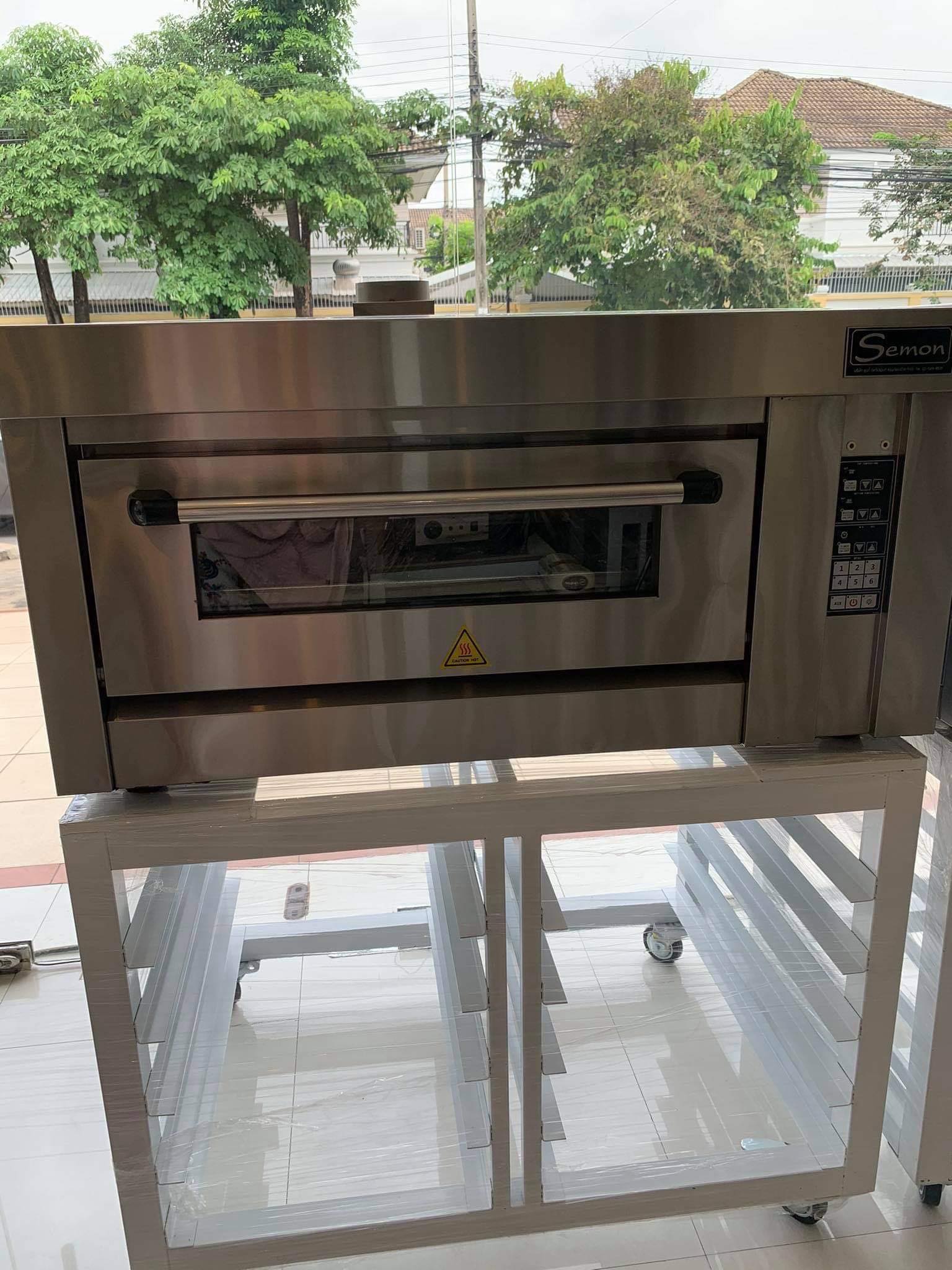 ขาย เตาอบขนมแก๊สคอนโทรลไฟฟ้า 1 ชั้น 1 ถาด Si-DO11G