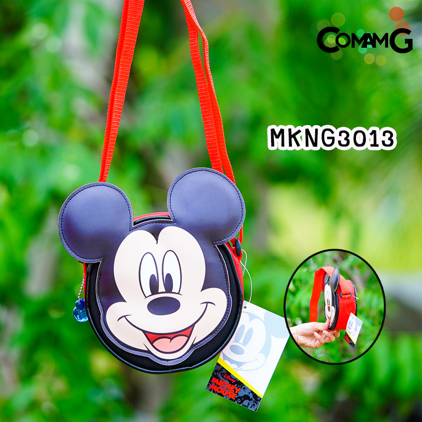 กระเป๋าสะพายมิกกี้มินนี่ กระเป๋าเด็กMickey Minnie กระเป๋าสะพายข้างเด็กลิขสิทธิ์แท้ พร้อมส่ง