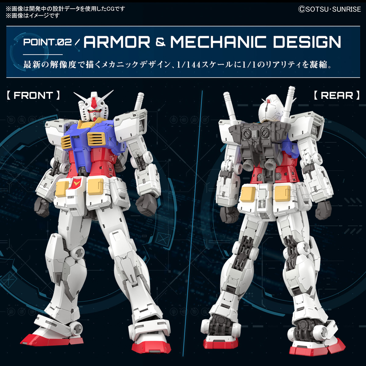 <Preorder ปิดรับวันที่ 3/4/2024 > 🔔เปิดรับPreorder มีมัดจำ100 บาท RG 1/144 RX-78-2 Gundam Ver.2.0