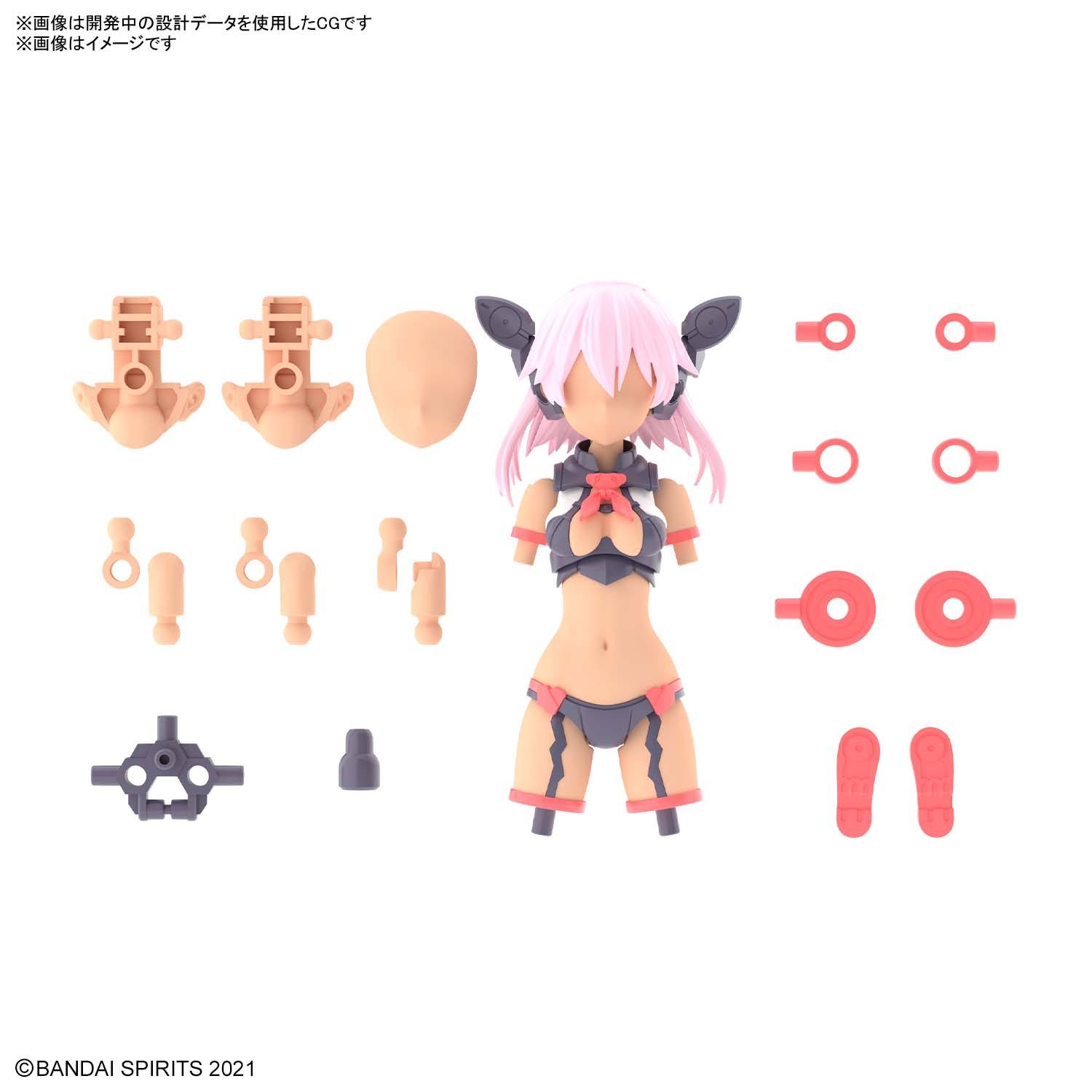 <Preorder ปิดรับวันที่ 2/4/2023> 🔔เปิดรับPreorder ไม่ต้องมัดจำครับ 30MS Option Parts Set 8 Scout Costume Color C