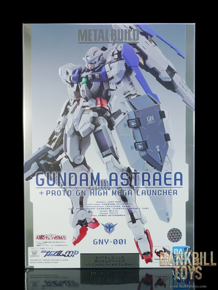 กันดั้ม Bandai Spirits Premium Bandai Tamashii Web Shop Limited Metal Build GNY-001 Gundam Astraea + Proto GN High Mega Launcher