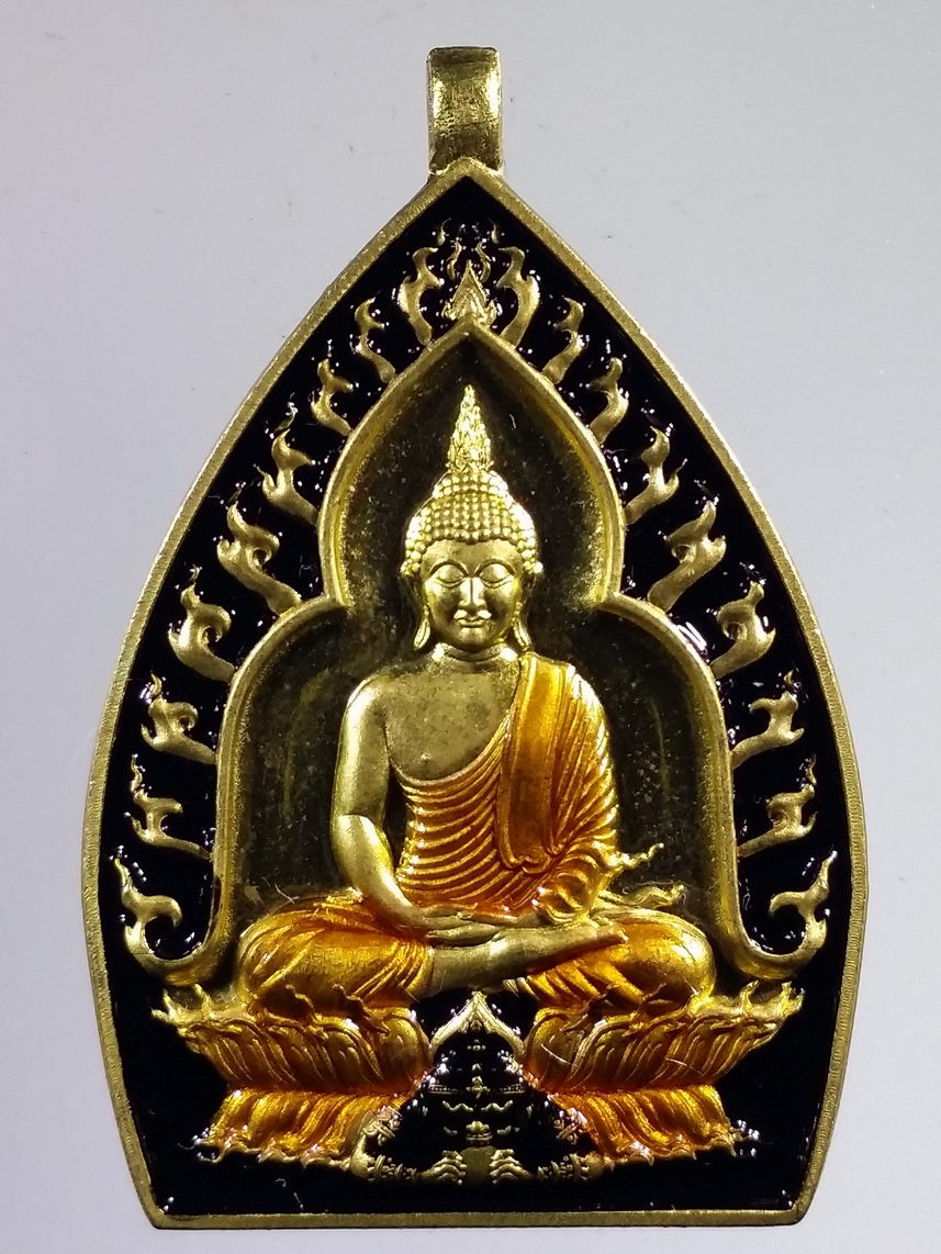 รหัสสินค้า พระมีกล่อง 2236 เหรียญเจ้าสัว พุทธศิลป์ รวยพันล้าน พระอาจารย์สัญญ(คง) กมมฺสุทโธ วัดกลางบางแก้ว จังหวัดนครปฐม เนื้อทองทิพย์ ลงยา หมายเลข 383