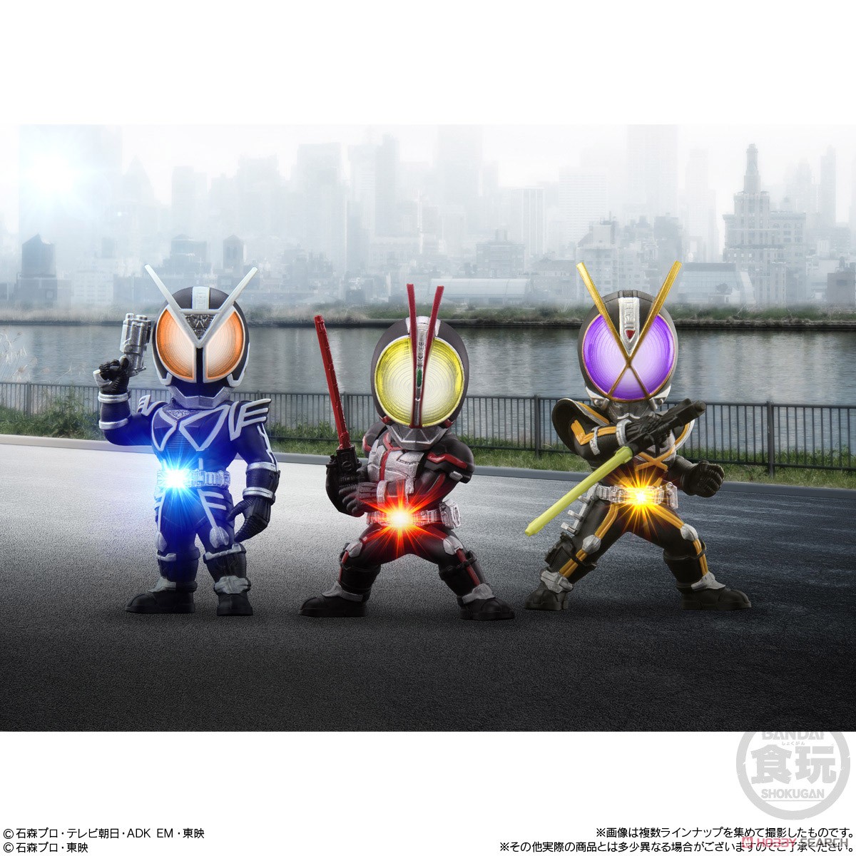 <Preorderภึง 12/2/2023>เปิดรับPreorder มัดจำ 200 บาท CONVERGE MOTION KAMEN RIDER 3 SET ได้ครบ 7 แบบ