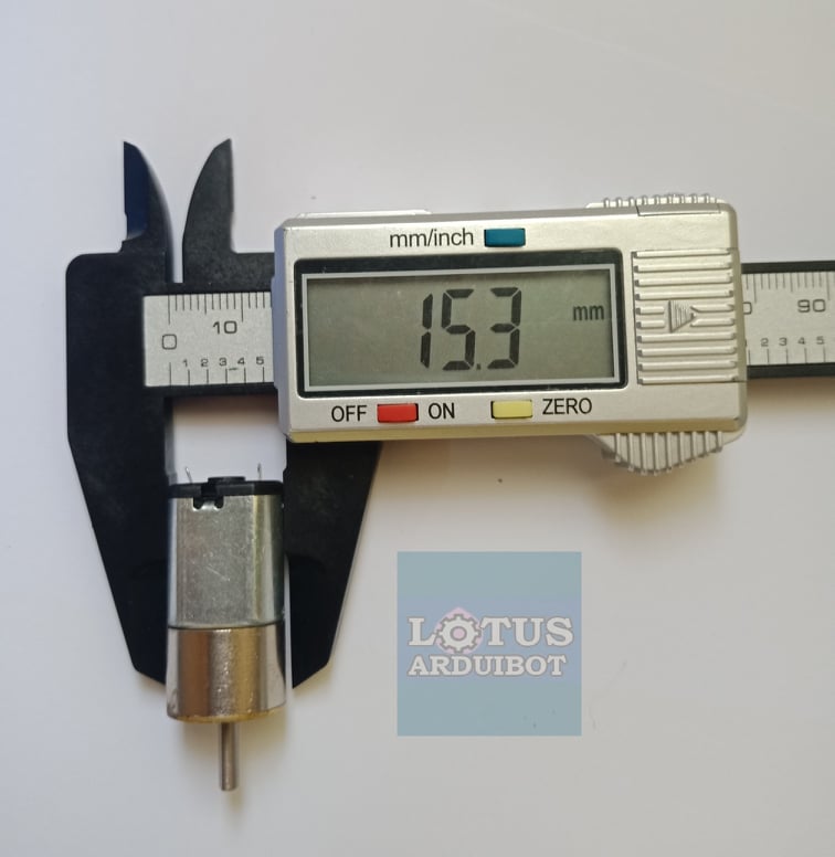 มอเตอร์ 16GA ตูดสั้น 340 RPM 6V