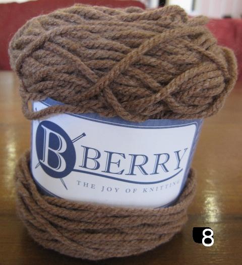 ไหมพรมนอกรุ่นมันเงา เส้นอ้วน สีล้วน SHINY