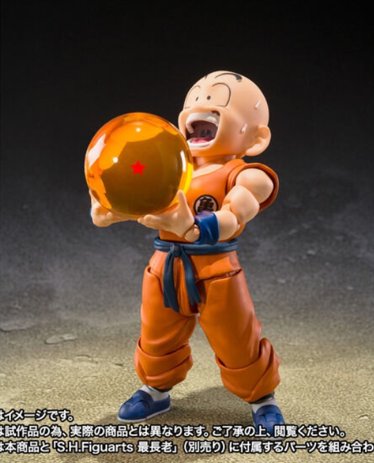 <preorder ปิดรับวันที่ 21/6/2025> เปิดรับPreorder มัดจำ 300 บาท S.H.Figuarts KRILLIN -SON GOKU'S BEST FRIEND-