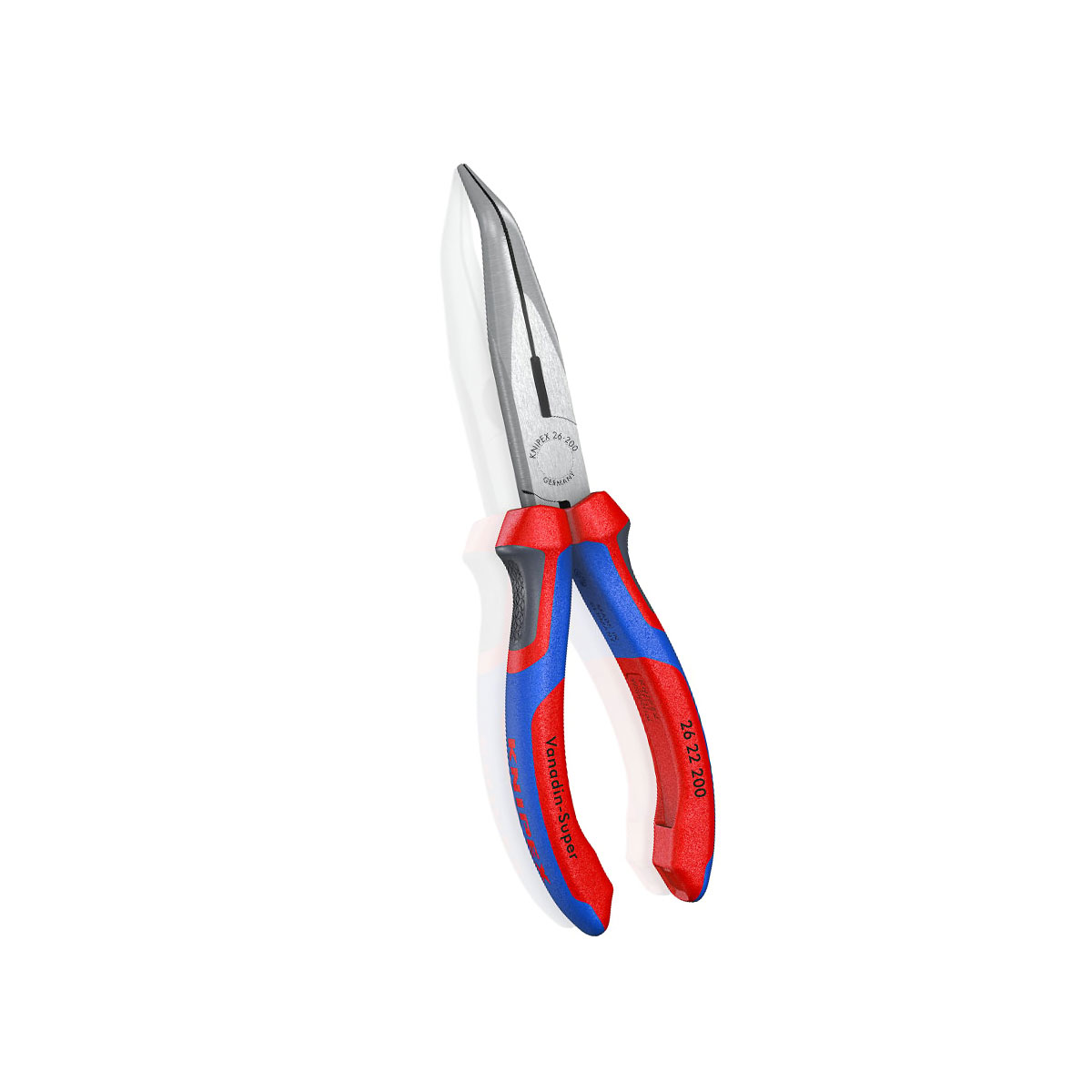 KNIPEX คีมปากแหลม (คีมปากแหลมปลายงอ) (200mm.) NO.26 22 200