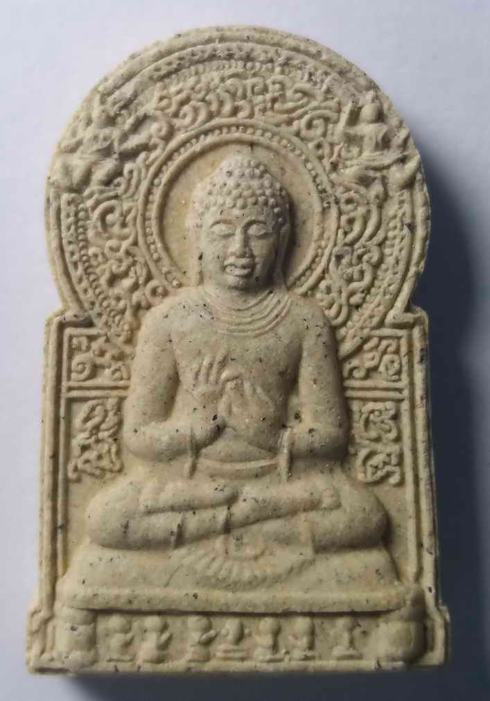 รหัสสินค้า กาญจนบุรี 012 พระพุทธวัชมงคลปัญญากาญจนบดี ที่ระลึกงานฝังลูกนิมิต วัดลิเจีย จ.กาญจนบุรี สร้างปี 2545 พระรายการนี้ให้เช่าบูชาแล้ว